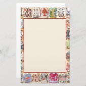  uitnodiging voor kerstfeestdagen briefpapier (Voorkant / Achterkant)