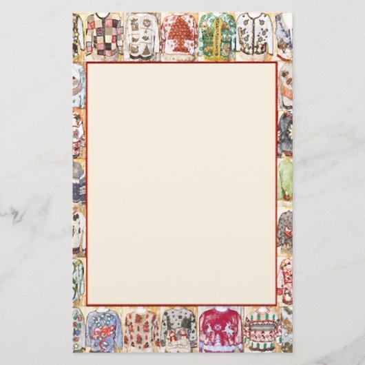  uitnodiging voor kerstfeestdagen briefpapier (Voorkant)