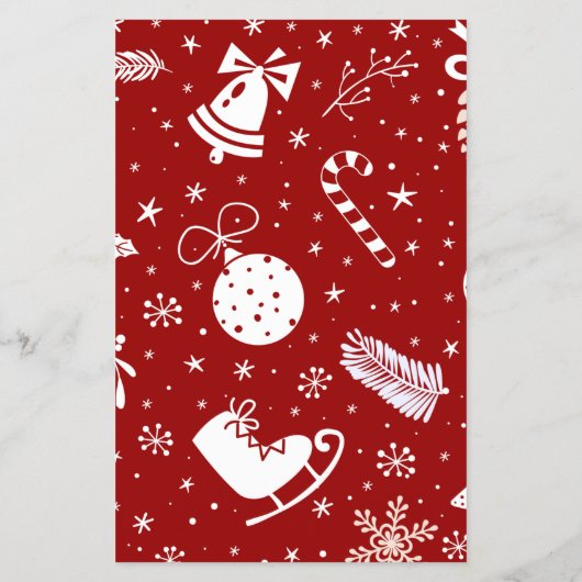 Uitnodiging voor kerstfeestdagen flyer (Achterkant)