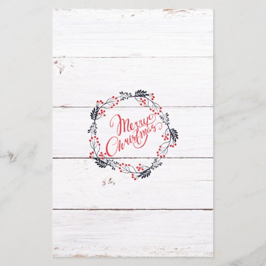 Uitnodiging voor kerstfeestdagen flyer (Achterkant)