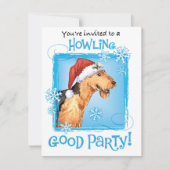 Uitnodiging voor kerstfeestdagen in Airedale (Voorkant)