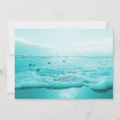 Uitnodiging voor kerstfeestdagen in Blue Beach San (Achterkant)