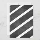 Uitnodiging voor kerstfeestdagen in Chalkboard (Achterkant)