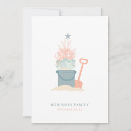 Uitnodiging voor kerstfeestdagen in de kust