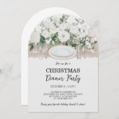 Uitnodiging voor kerstfeestdagen in Elegant (Voorkant / Achterkant)