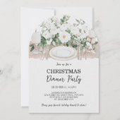 Uitnodiging voor kerstfeestdagen in Elegant (Voorkant)