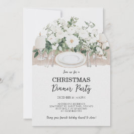 Uitnodiging voor kerstfeestdagen in Elegant