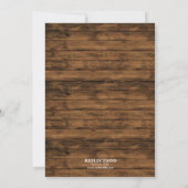 Uitnodiging voor kerstfeestdagen in het bijtende l (Achterkant)