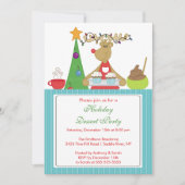 Uitnodiging voor kerstfeestdagen in het kader van  (Voorkant)