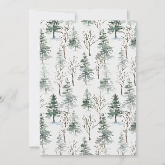 Uitnodiging voor kerstfeestdagen in het Open House (Achterkant)