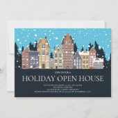 Uitnodiging voor kerstfeestdagen in het Open House (Voorkant)