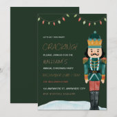 Uitnodiging voor kerstfeestdagen in Nutcracker Hol (Voorkant / Achterkant)