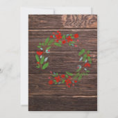 Uitnodiging voor kerstfeestdagen in Robuusland (Achterkant)