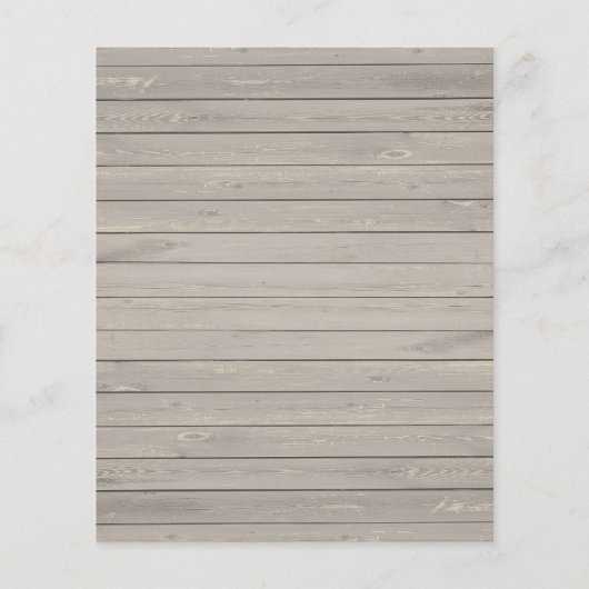 Uitnodiging voor kerstfeestdagen met begrotingster flyer (Achterkant)