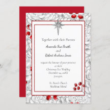 Uitnodiging voor kerstfeestdagen met Berry Wedding