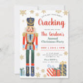 Uitnodiging voor kerstfeestdagen met feestdagen vo (Voorkant)