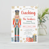 Uitnodiging voor kerstfeestdagen met feestdagen vo (Staand voorkant)