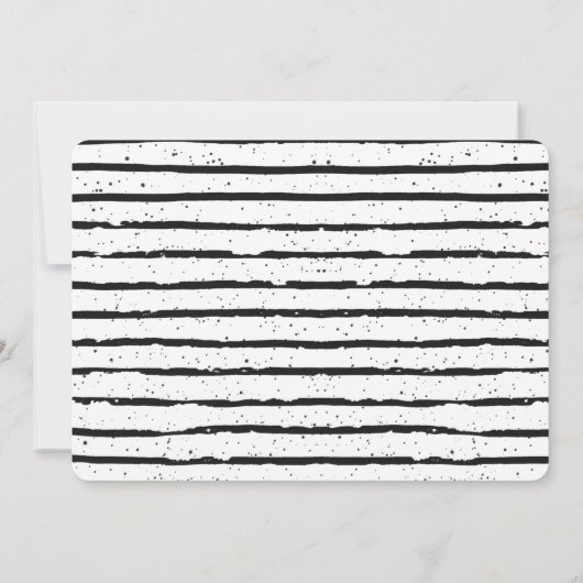 Uitnodiging voor kerstfeestdieren (Achterkant)