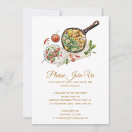 Uitnodiging voor kerstfeestelijke feestdagen