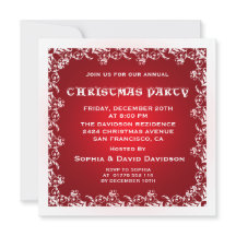  uitnodiging voor kerstfeestelijke feestdagen