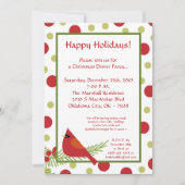 Uitnodiging voor kerstfeestelijke viering van Red  (Voorkant)