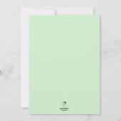 uitnodiging voor kerstfeestfeest (Achterkant)