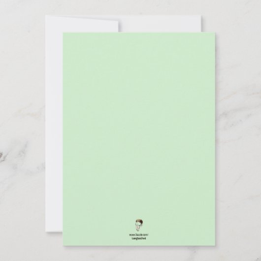 uitnodiging voor kerstfeestfeest (Achterkant)