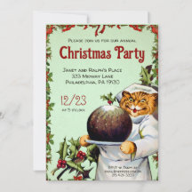 uitnodiging voor kerstfeestfeest