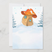 Uitnodiging voor kerstfeestfeest (Achterkant)