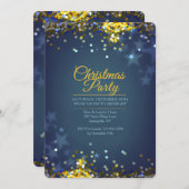 Uitnodiging voor kerstfeestjes (Voorkant / Achterkant)