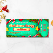 Uitnodiging voor kerstfeestkaartjes