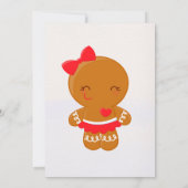 Uitnodiging voor kerstfeestvieren en decoreren (Achterkant)