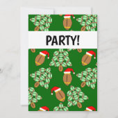 Uitnodiging voor kerstFootball (Voorkant)