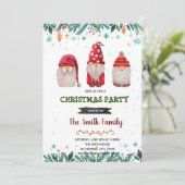 Uitnodiging voor kerstgenote (Staand voorkant)