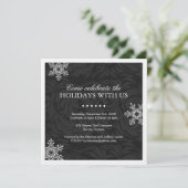 Uitnodiging voor kerstkaarten (Staand voorkant)