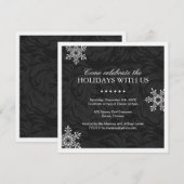 Uitnodiging voor kerstkaarten (Voorkant / Achterkant)