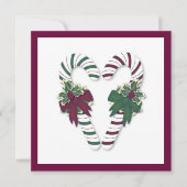 Uitnodiging voor kerstkandriet (Voorkant)