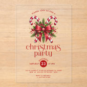 Uitnodiging voor kerstkandriet (Voorkant)