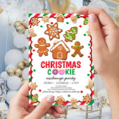 Uitnodiging voor kerstkoekjesDecoratieve Partij