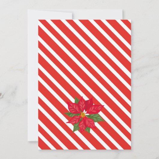 Uitnodiging voor kerstkoekjesDecoratieve Partij (Achterkant)