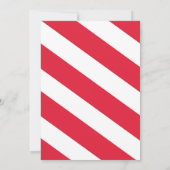 Uitnodiging voor kerstkoekjesDecoratieve Partij (Achterkant)