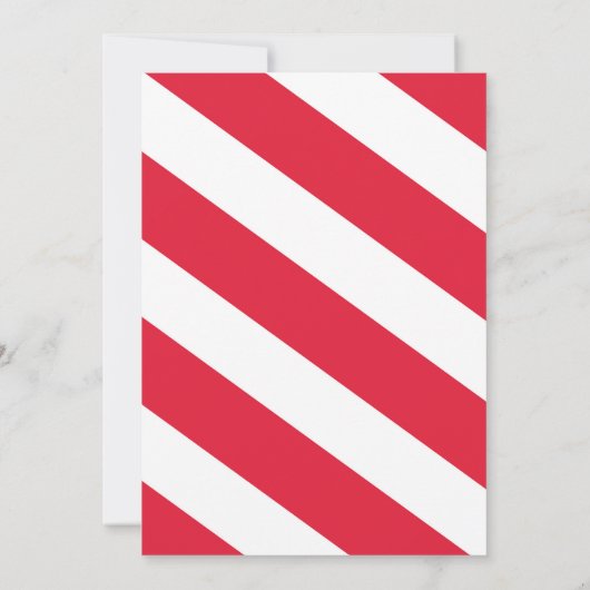 Uitnodiging voor kerstkoekjesDecoratieve Partij (Achterkant)