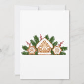 Uitnodiging voor kerstkoekjesuitwisseling (Achterkant)