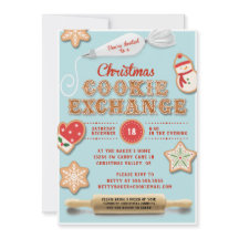 Uitnodiging voor kerstkoekjesuitwisseling