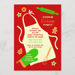 Uitnodiging voor kerstkoekjesuitwisseling