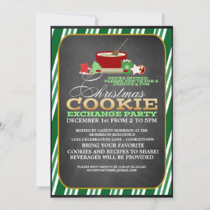 Uitnodiging voor kerstkoekjesuitwisseling