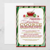 Uitnodiging voor kerstkoekjesuitwisseling (Voorkant / Achterkant)