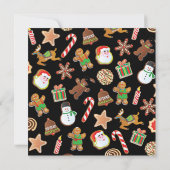 Uitnodiging voor kerstkoekjesuitwisseling (Achterkant)