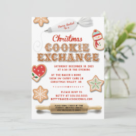 Uitnodiging voor kerstkoekjesuitwisseling