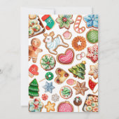 Uitnodiging voor kerstkoekjesuitwisseling (Achterkant)